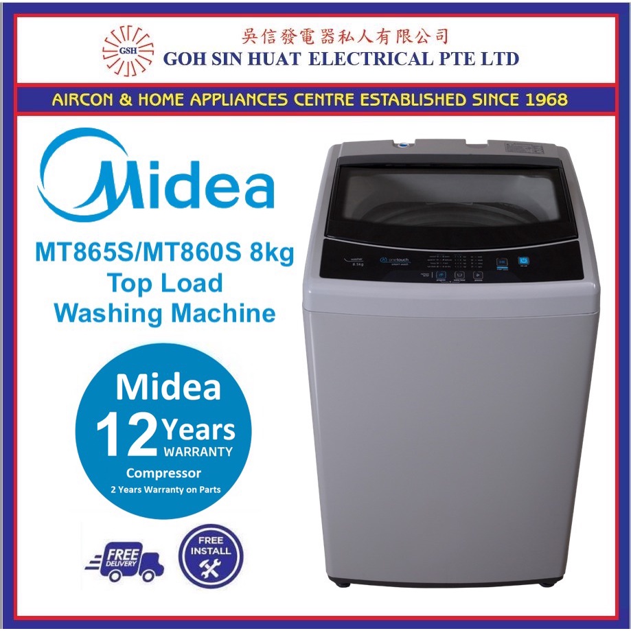 Midea Washing Machine Review Singapore is rated the best in 04/2024