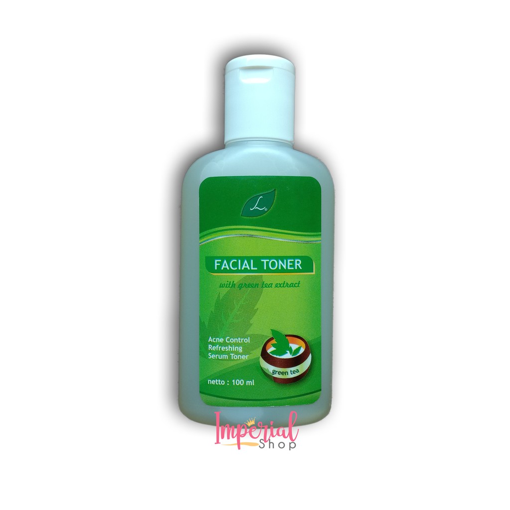 Larissa Facial Toner New Green Tea Acne 100 ml Face Tonic Greentea
