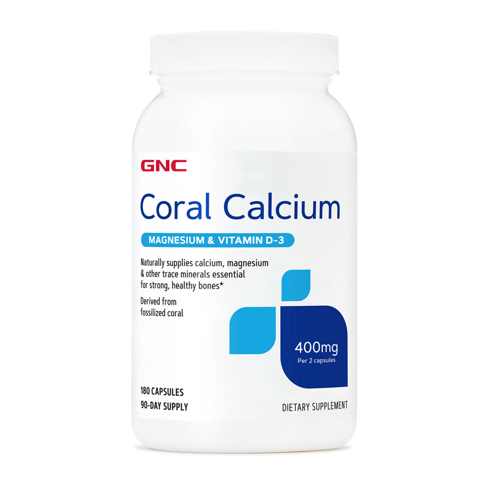 [GNC] Coral Calcium 400 mg 180 Capsules Shopee Singapore