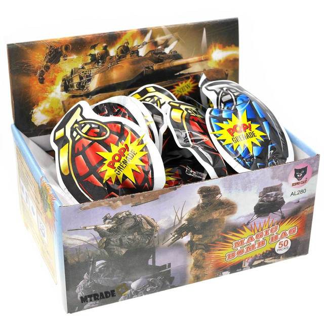 King Cat Magic Bomb Bag (50 Pieces Hand Grenade) Loud as Grenade