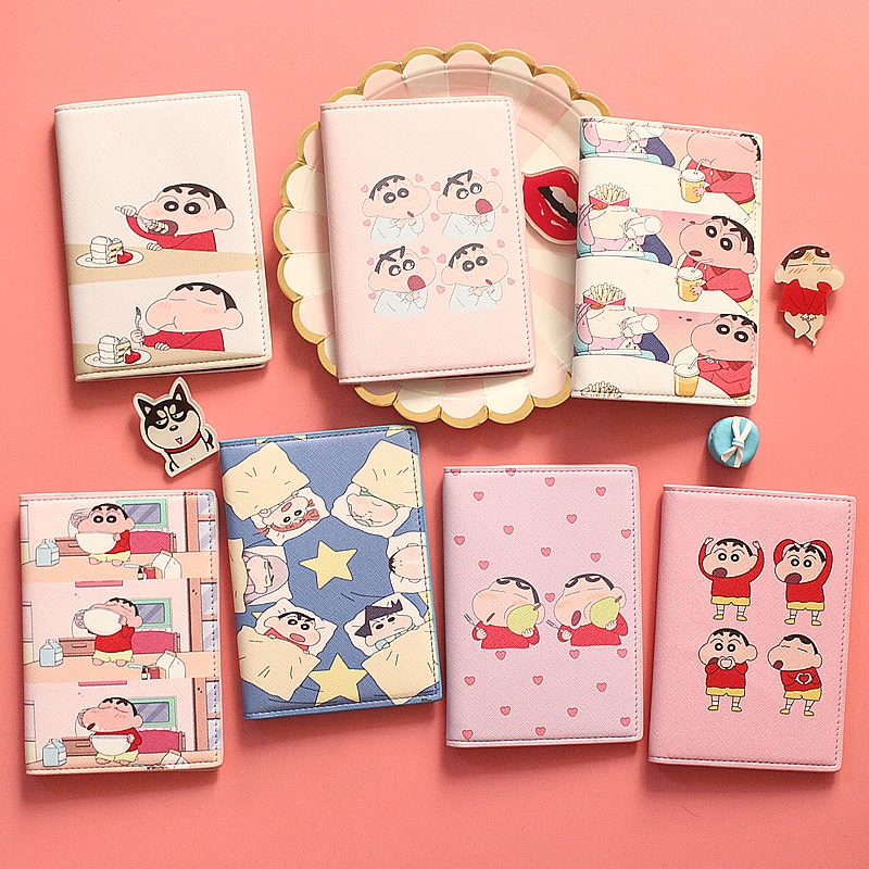 Crayon ShinChan Anime Passport Case Waterproof Passport Holder