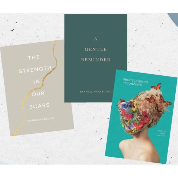 Bianca Sparacino 3 IN 1 A Gentle Reminder Seeds Planted in Concrete