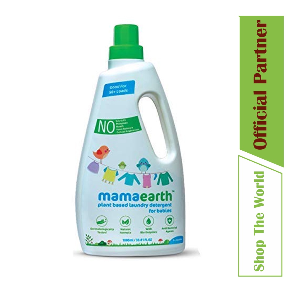 Mamaearth Plant Based Baby Laundry Liquid Detergent, With BioEnzymes