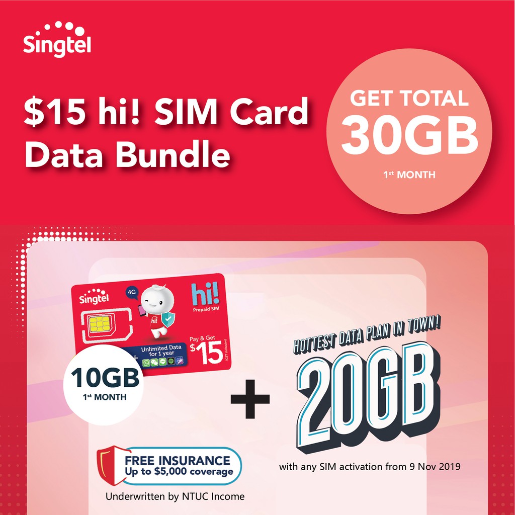 Prepaid Data Sim Card Singapore is rated the best in 11/2023 BeeCost