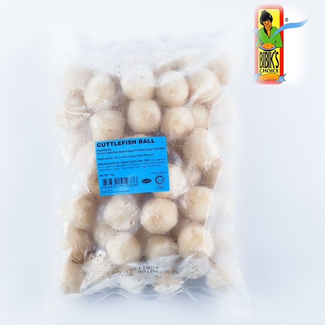 Bibik's Choice Cuttle Fish Ball 1kg Frozen Shopee Singapore