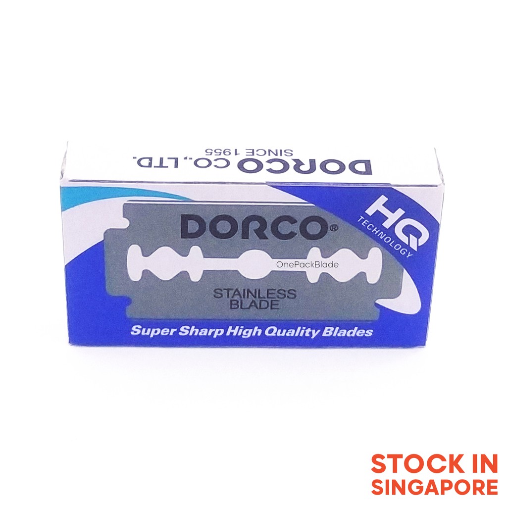 DORCO ST300 Korea Double Edge Razor 10 Blades,Shaving DE Double Edge
