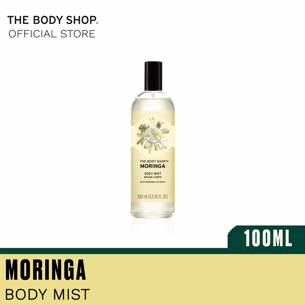 The Body Shop Moringa Body Mist (100ML) Shopee Singapore