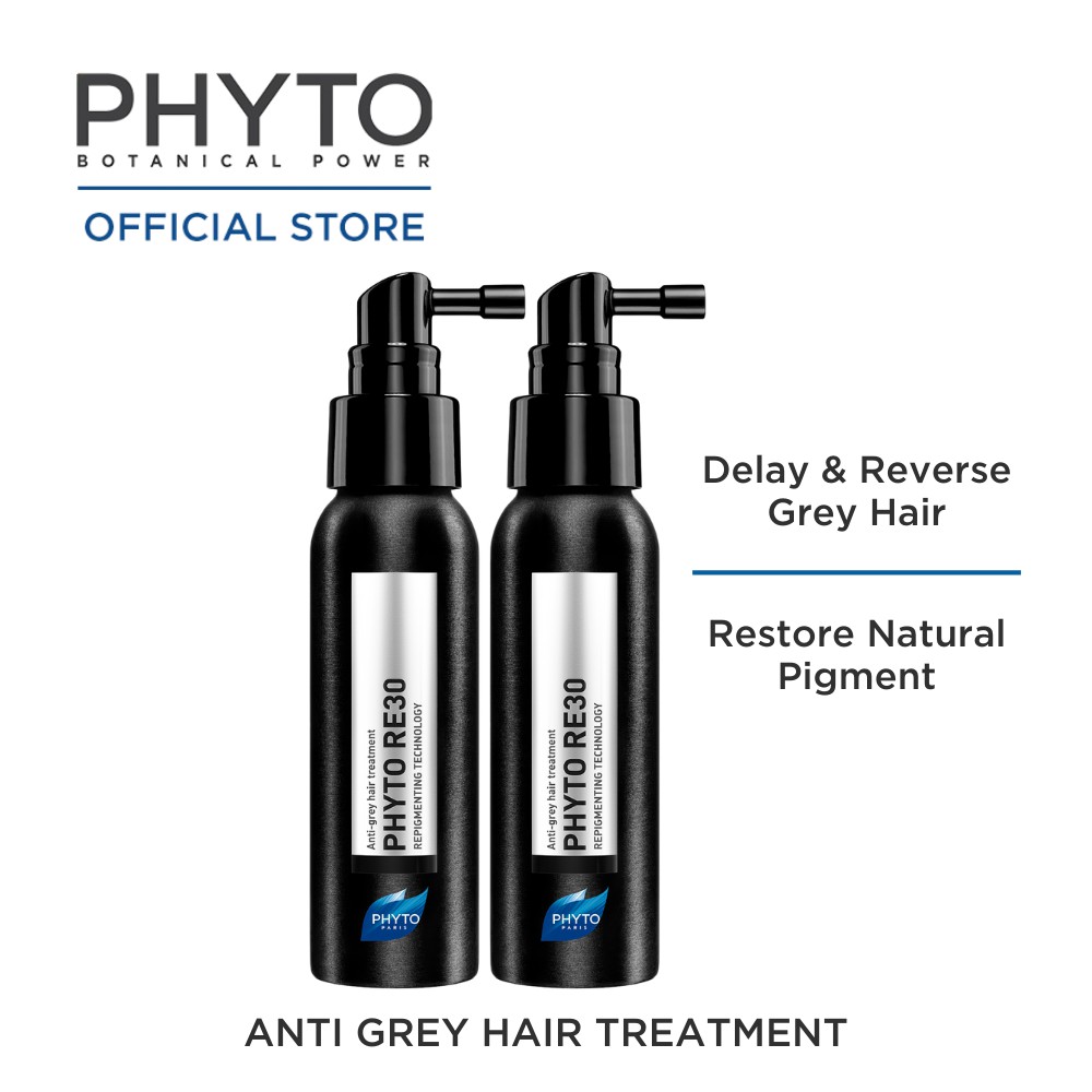 Phyto RE30 Anti Grey Hair Treatment with Repigmenting Technology