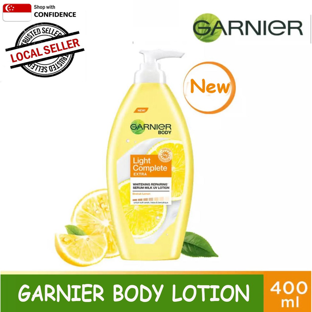 GARNIER BODY LOTION 400 ML FREE ELIVERY WITH SINGPOST NORMAL MAIL