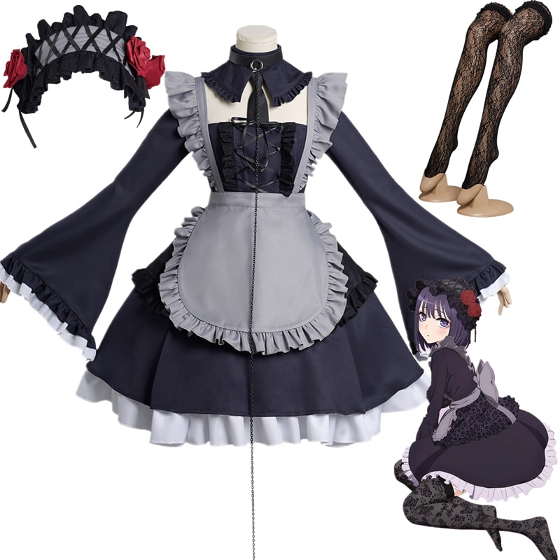 Anime My Dress Up Darling Cosplay Costume Marin Kitagawa Kuroe Shizuku