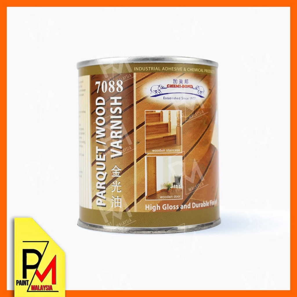 Wood Varnish Parquet Varnish Wood Shellac Syelek Kayu Botol Kecil 280ML