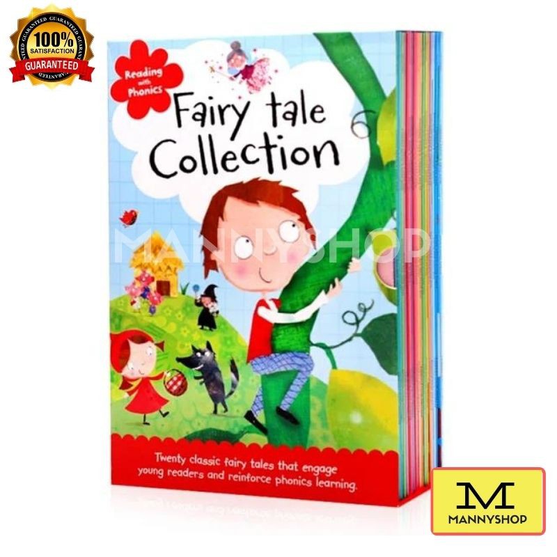 [SG] Reading With Phonics Fairy Tale Collection Book Box Set (20 Books