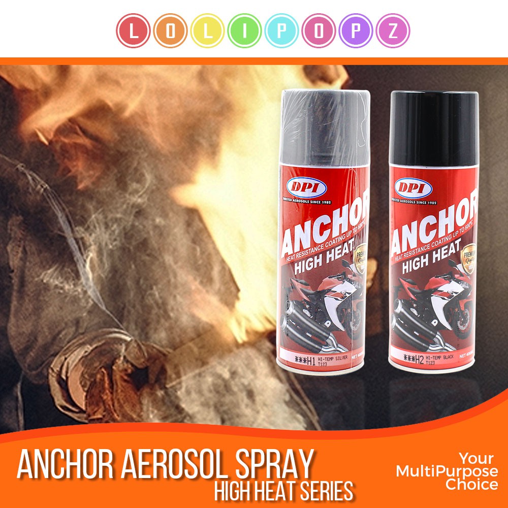 DPI Anchor Aerosol Spray Paint High Heat Shopee Singapore