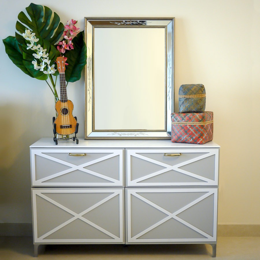 IKEA BESTA Cross Grid Decorative Overlay Panels Shopee Singapore