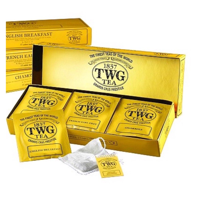 TWG Tea Bags (In loose packets min 10 per order) Shopee Singapore