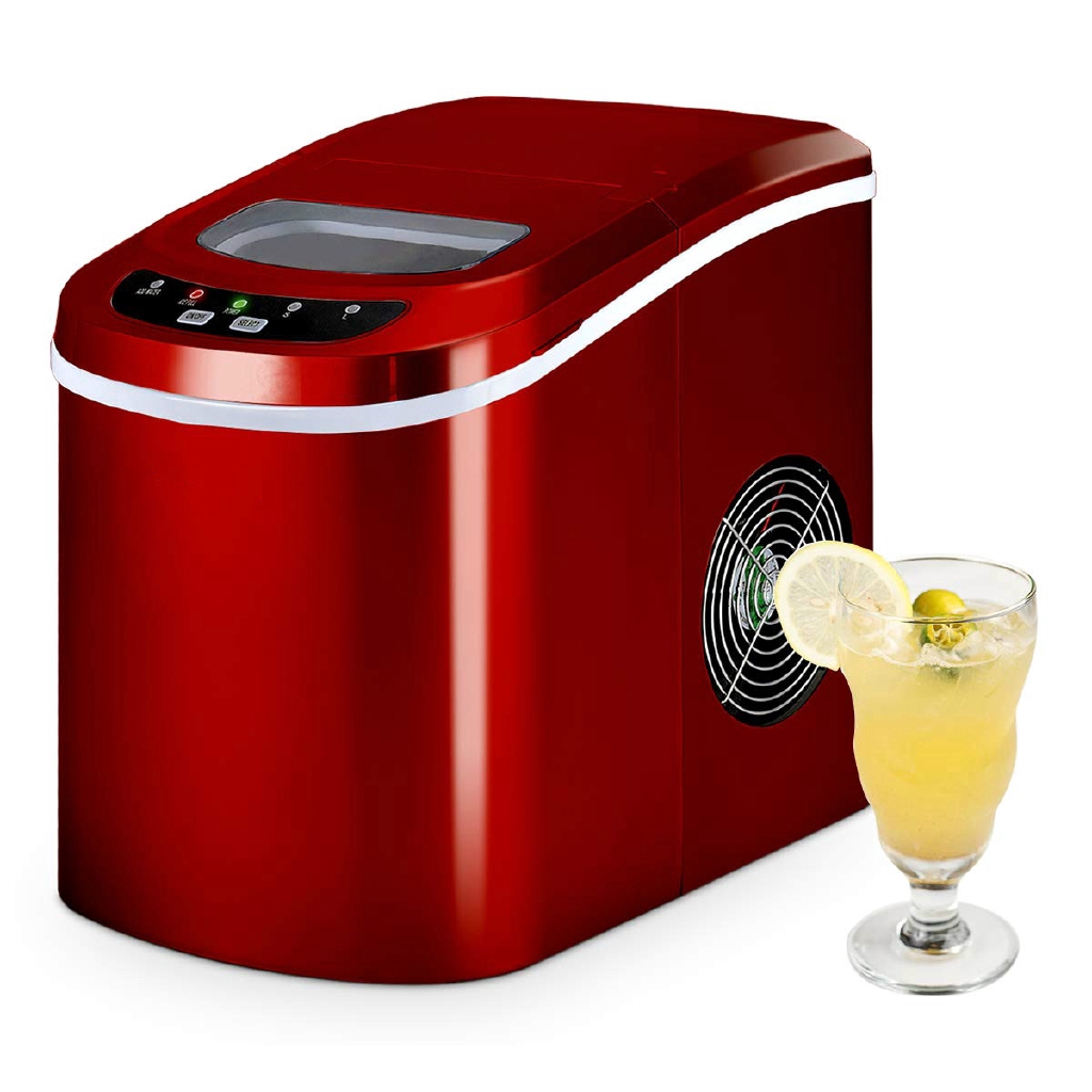 Ice Maker Machine, Portable Counter Top Electric Ice Machine, Silent
