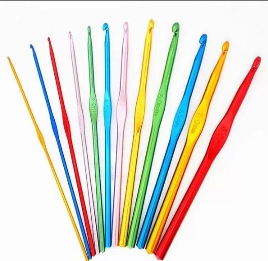 Hand Knitting Tools Diy Sweater Wool Needle Highend Color Metal Full