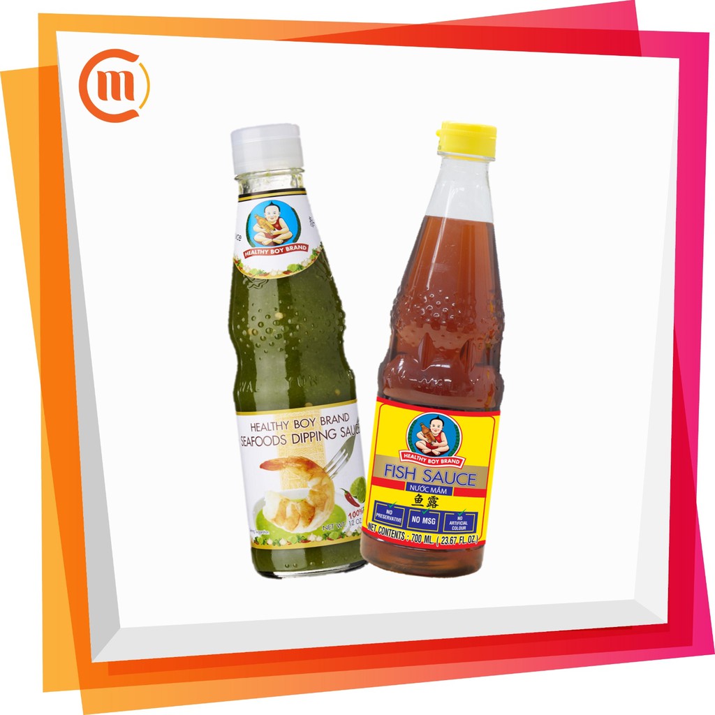 (Bundle Promotion) Healthy Boy Seafood Dipping Sauce (345G x 2 Bottles