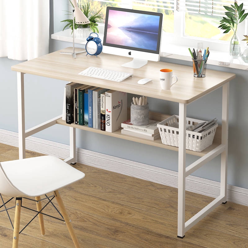Simple computer desk desktop home bedroom small table writing study