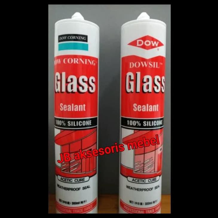 Dowsil Brand Silicone Glass Glue / Sealant Dow Corning Tube Clear