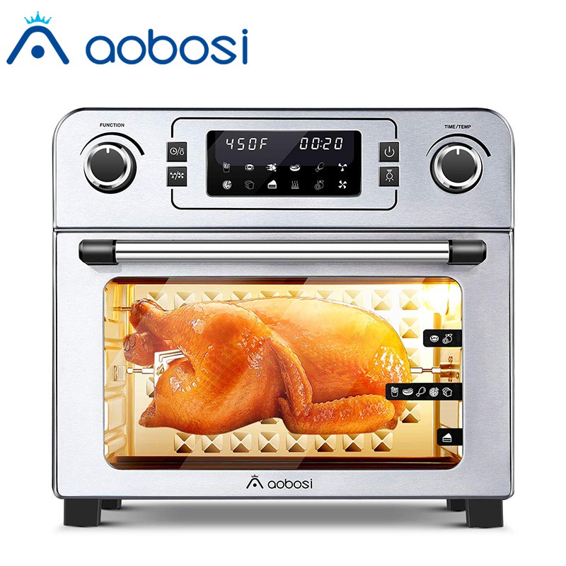 Aobosi 1700W Toaster Oven Electric Air Fryer Oven Toaster Air Fry