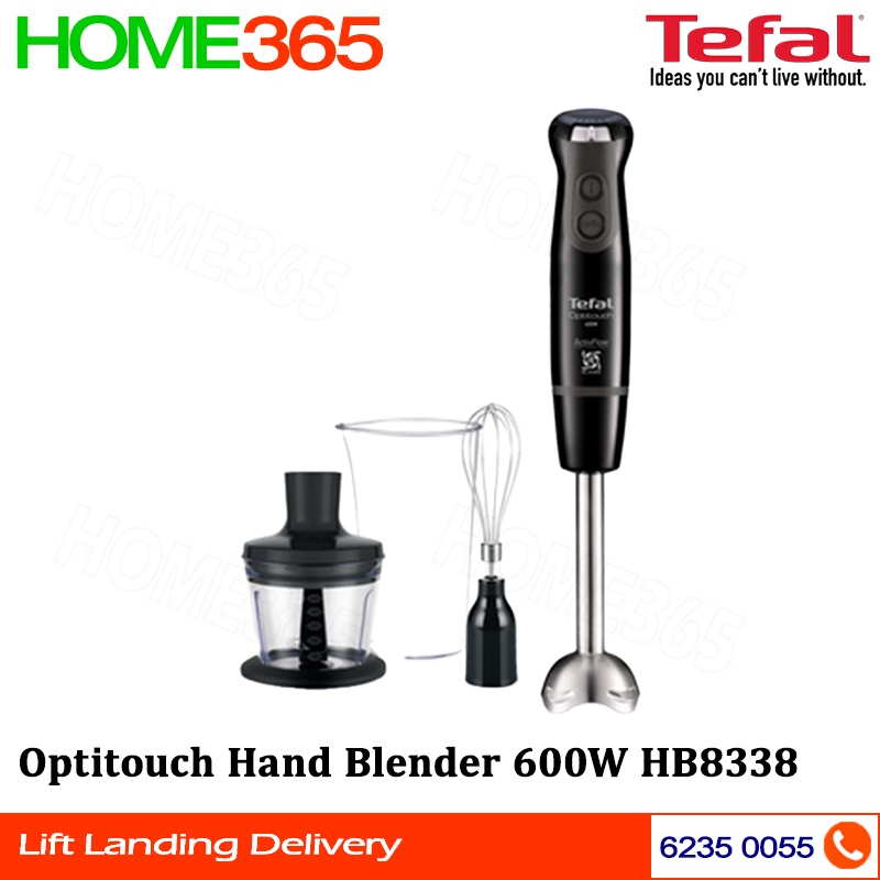 Tefal Optitouch Hand Blender 600W HB8338 Shopee Singapore