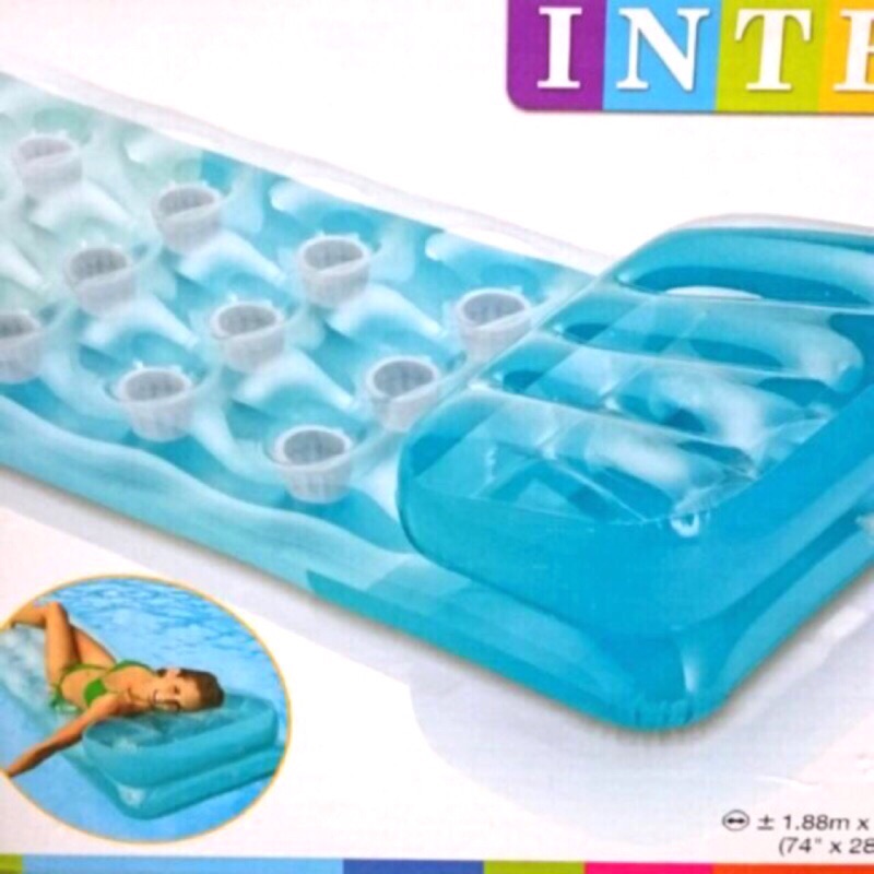 Intex Water Floating Bed Pool Beach Water Bed Floating Board Intex