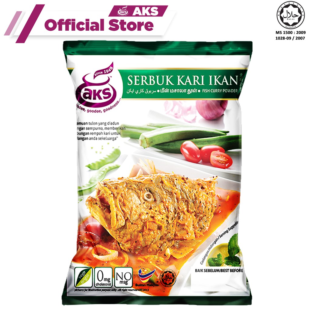 Acs Fish Curry Powder (250gm) Shopee Singapore