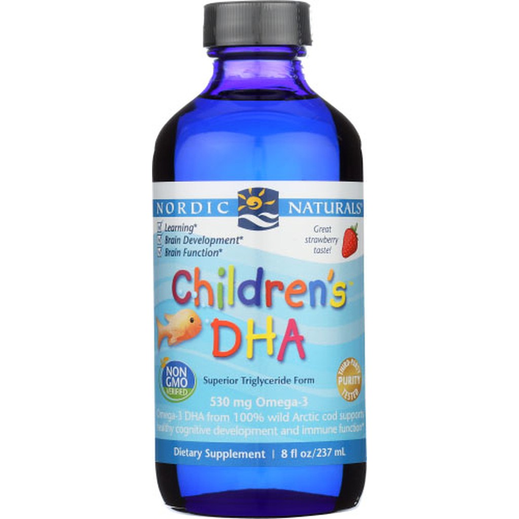 Nordic Naturals Children's DHA Arctic Cod Liver Oil Strawberry Shopee Singapore