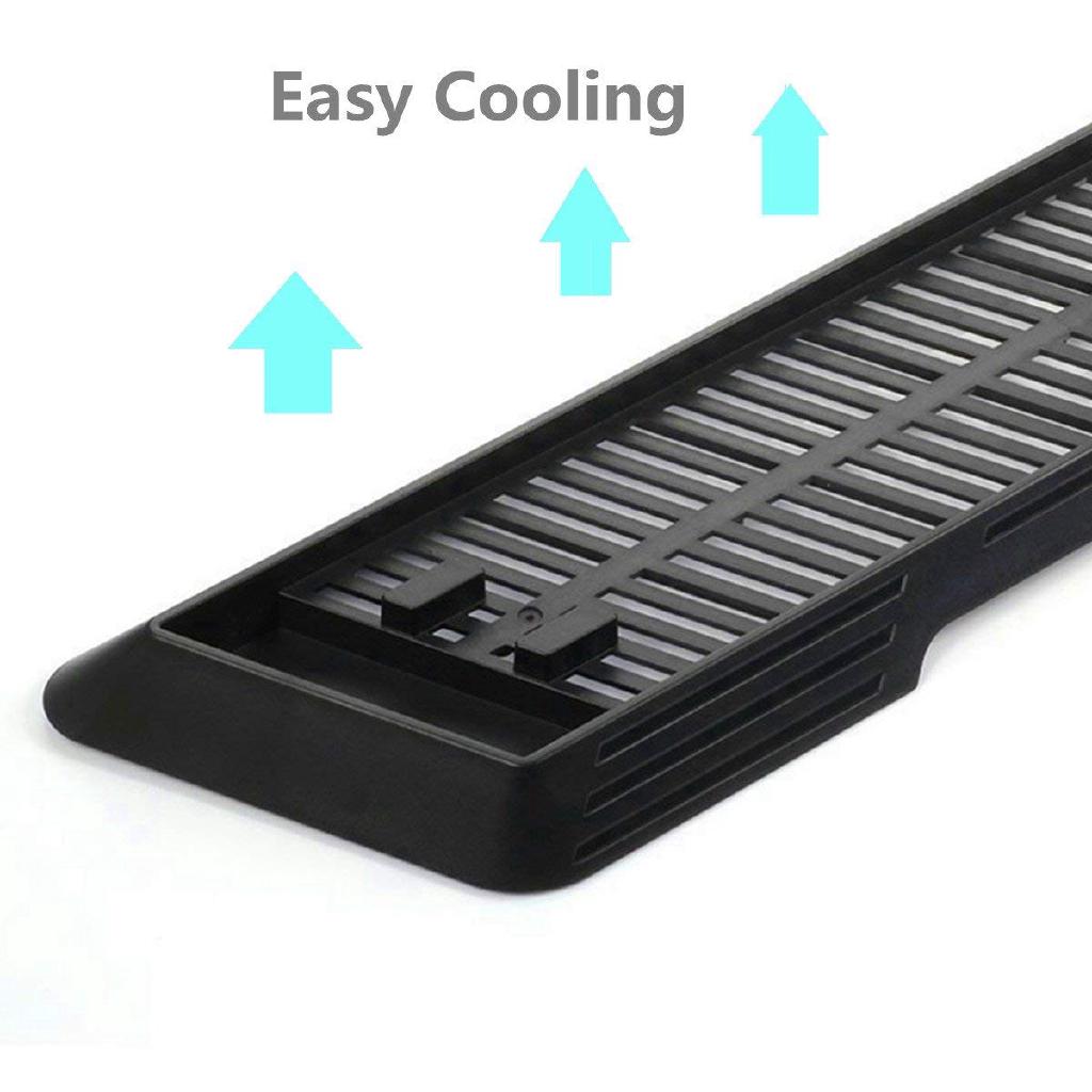 PS4 Pro Vertical Stand for Playstation 4 Pro with Cooling Vents & Non