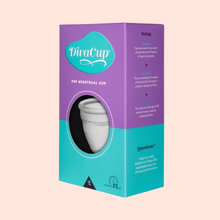 Diva Cup Menstrual Cup Model 2 (Official Singapore Distributor