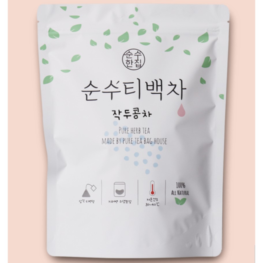 [PURE HOUSE]100 Korean Sword Bean Tea (Horsebean Tea) 50/100 teabags
