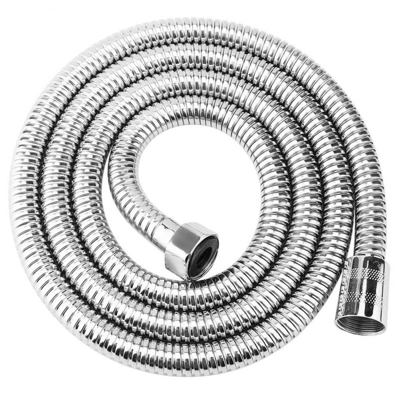 Shower Hose 2M Extra Long Handheld Extension Shower Hose Flexible Pipe Home & Garden com Home