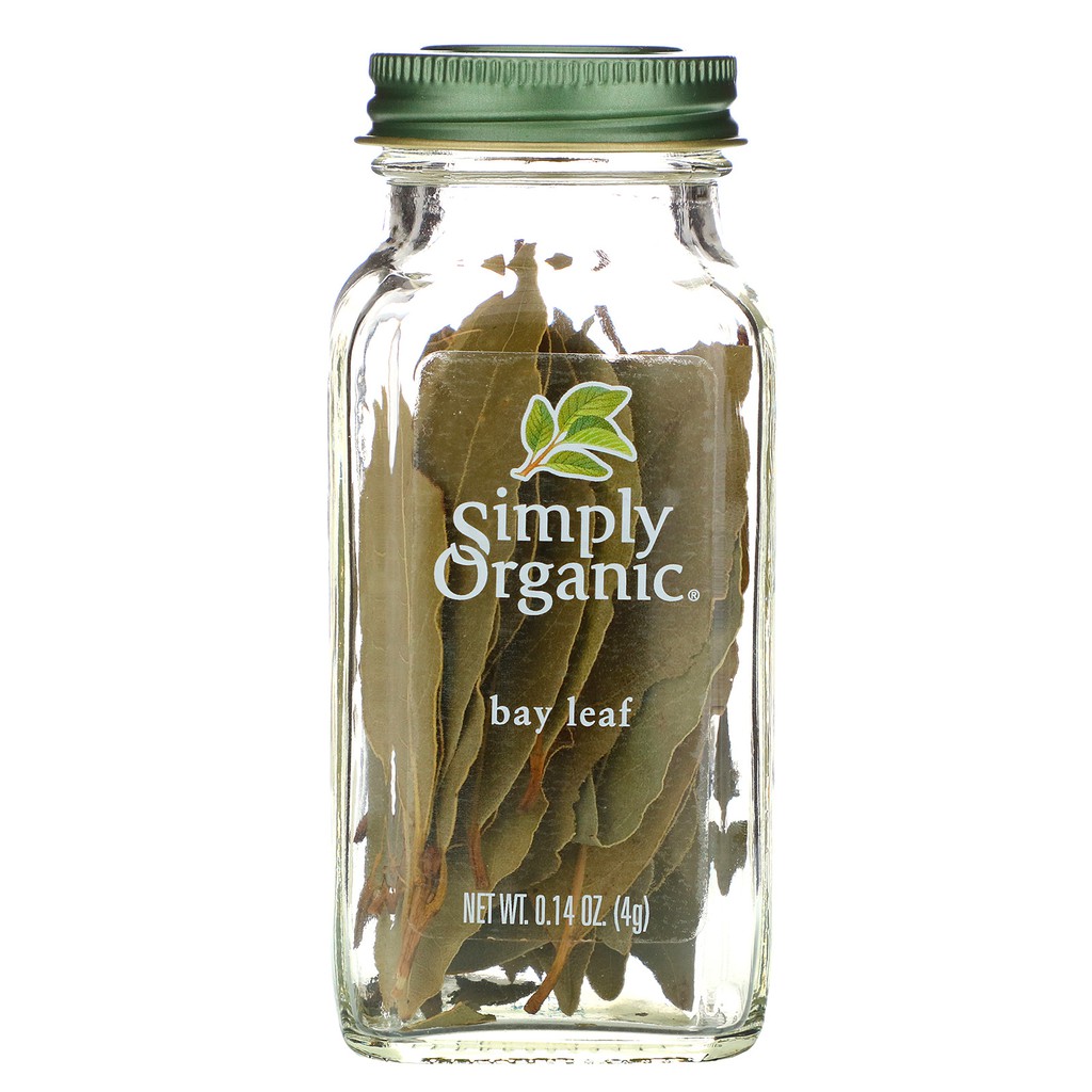 Simply Organic Bay Leaf, 4g WSHT [US] Shopee Singapore