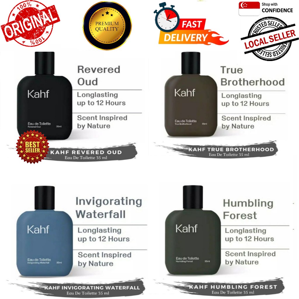 [SINGAPORE SELLER] ORIGINAL KAHF Perfume inspired by nature