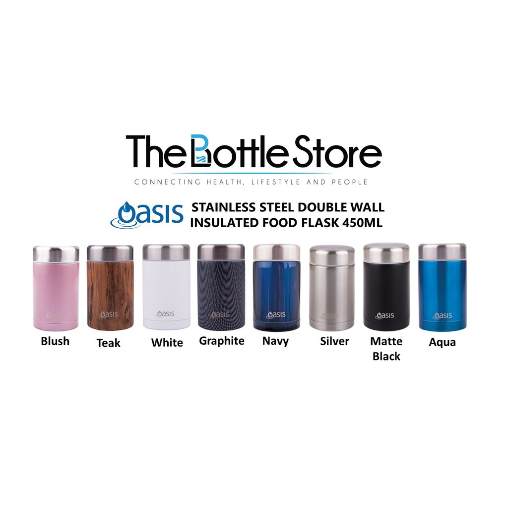 OASIS STAINLESS STEEL DOUBLE WALL INSULATED FOOD FLASK Shopee Singapore