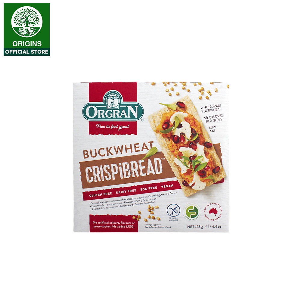 Orgran Buckwheat Crispbread (125G) Shopee Singapore