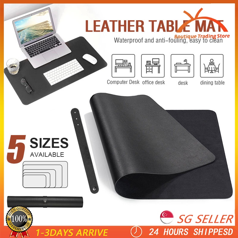 Premium Leather Desk Pad Leather Desk Pad Protector Mouse Pad Office