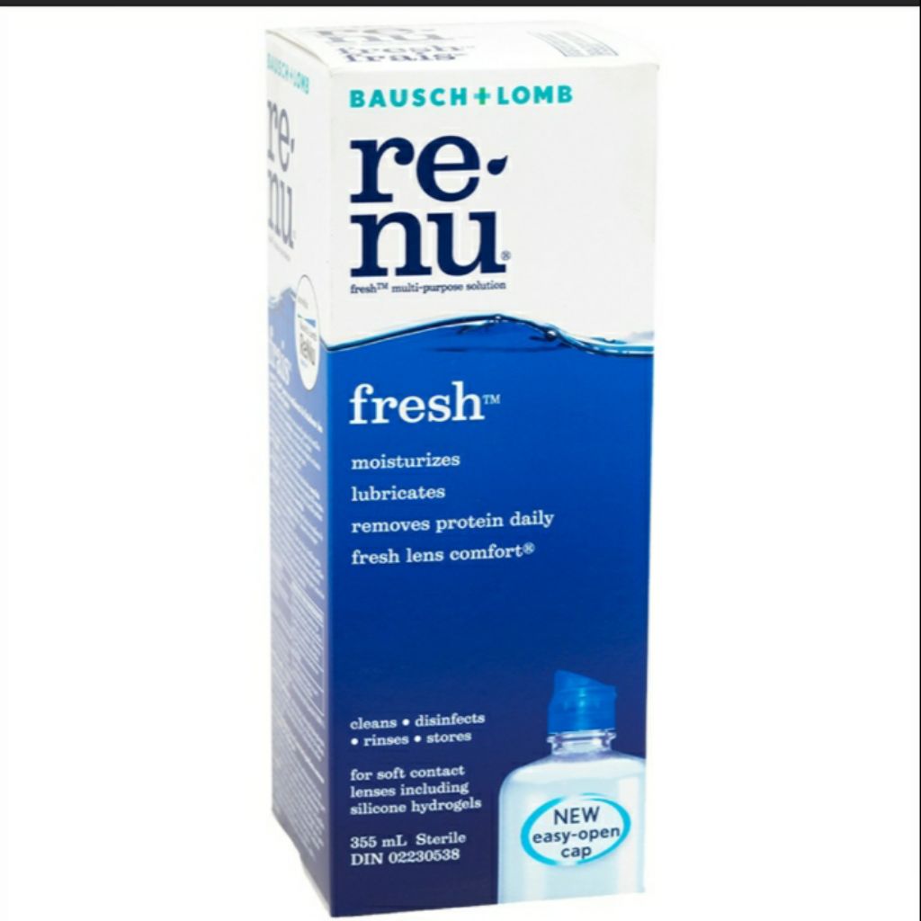 Renu Fresh MultiPurpose Contact Lens Solution 355ml Expiry 01/2020