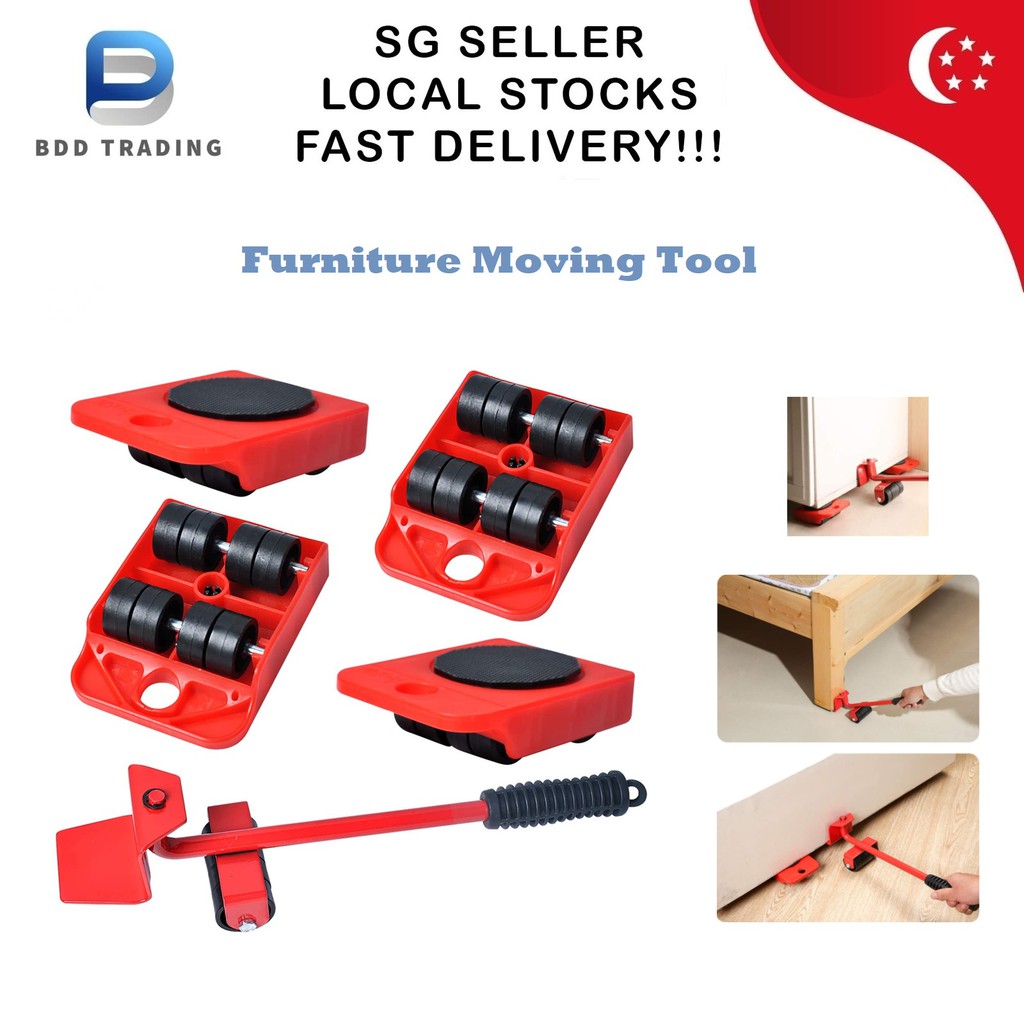 👍CHEAPEST!!!👍 Heavy Duty Furniture Lifter Kit with 4 Sliders Furniture