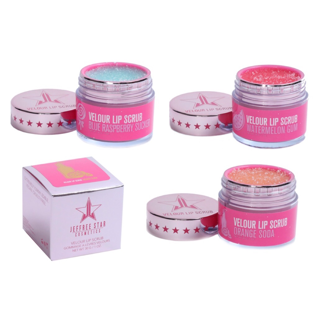 Jeffree Star Blue Raspberry Lip Scrub Raspberry