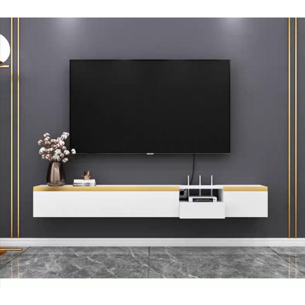 1.4M / 1.6M / 1.8M / 2M Wall Mount TV Console / TV Shopee