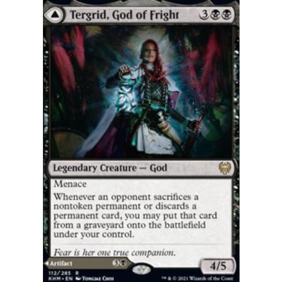 Tergrid, God of Fright Magic the Gathering Kaldheim Shopee Singapore