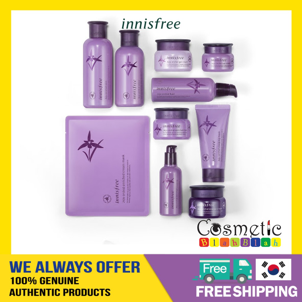 [INNISFREE] Jeju Orchid Line (Skin / Lotion / Fluid / Enriched Essence