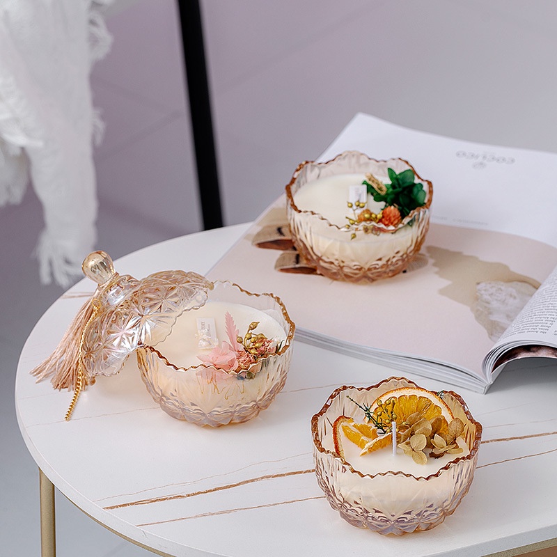 [SG] CITTA Amber Series Natural Soybean Plant Blend Wax Scented Candle