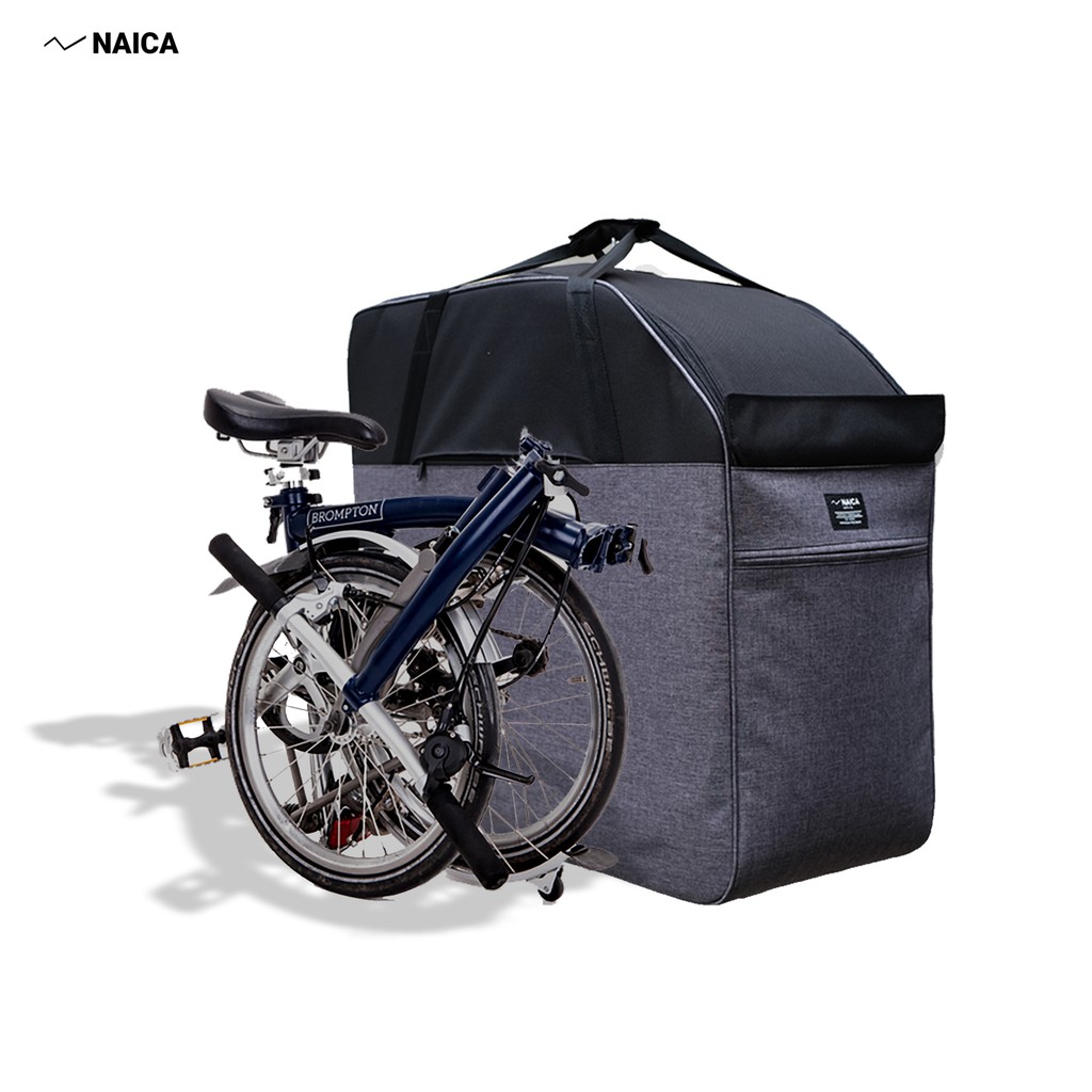 Pex Box Folding Bicycle Bag 3 FOLD Ash (Brompton, pikes, 3sixty