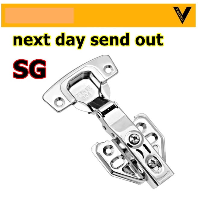 Kitchen Hinges Soft Close 402 Stainless steel Hinge Fit