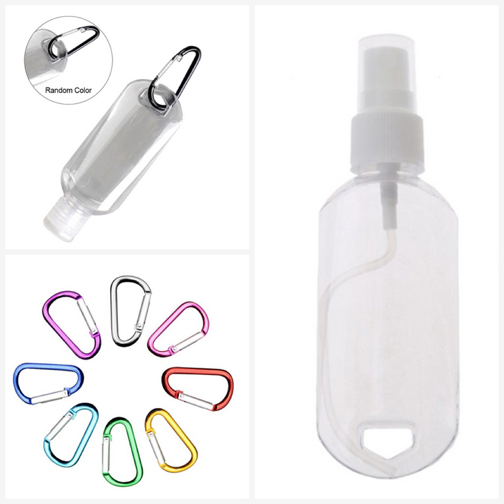 30ml 50ml 60ml Reusable Portable Mini Size Alcohol Spray/flip Bottle