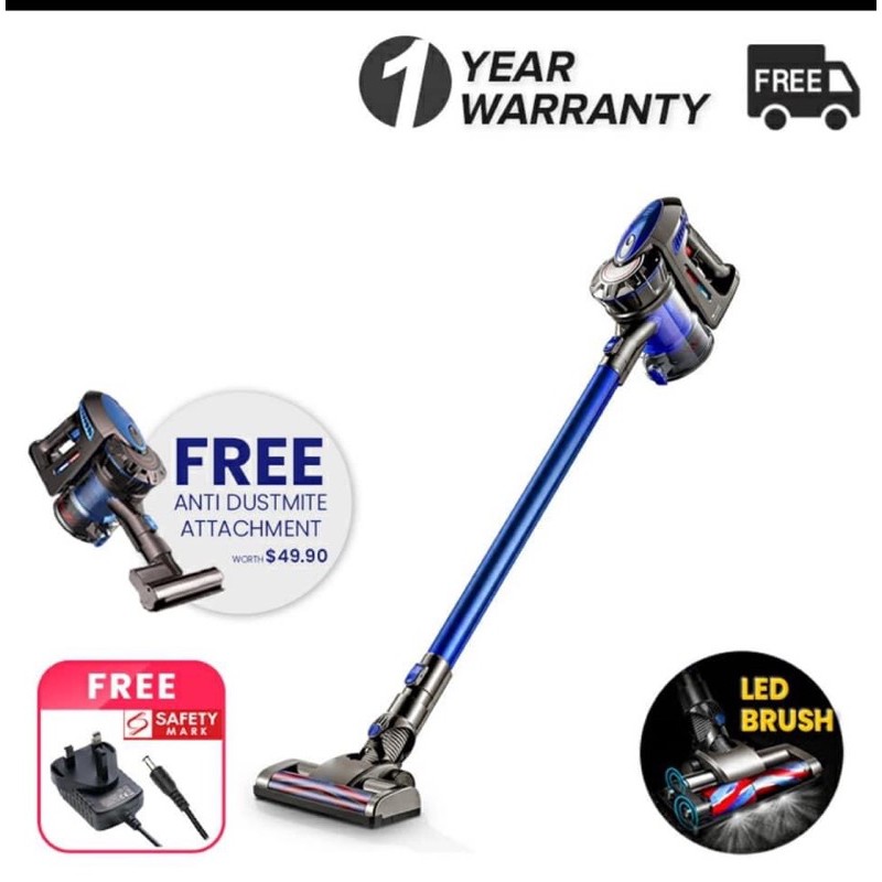 Trojan SGP8 Cordless Stick Vacuum,Lightweight Cordless Vacuum Cleaner