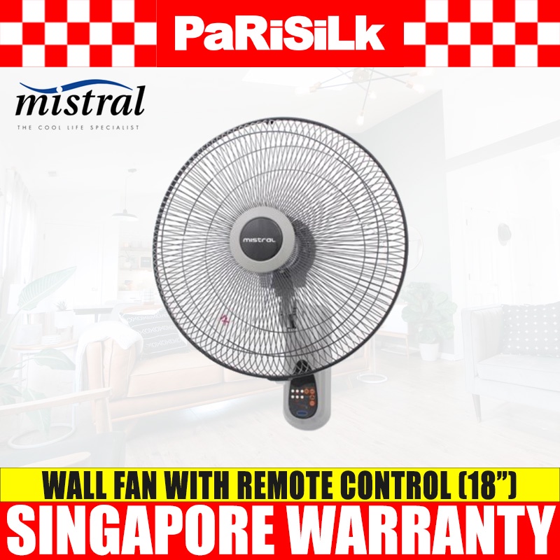 Mistral MWF1870R Wall Fan (18") Shopee Singapore